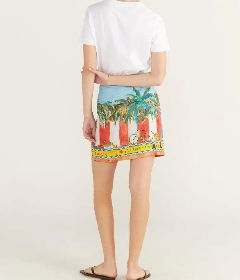 Skirts-Alemais All Aboard Skirt in Multi
