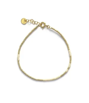 Jewellery | Bracelets-Anni Lu Asym Bracelet in Ecru