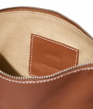 Bags-Lie Studio Charlie Clutch in Toffee Brown