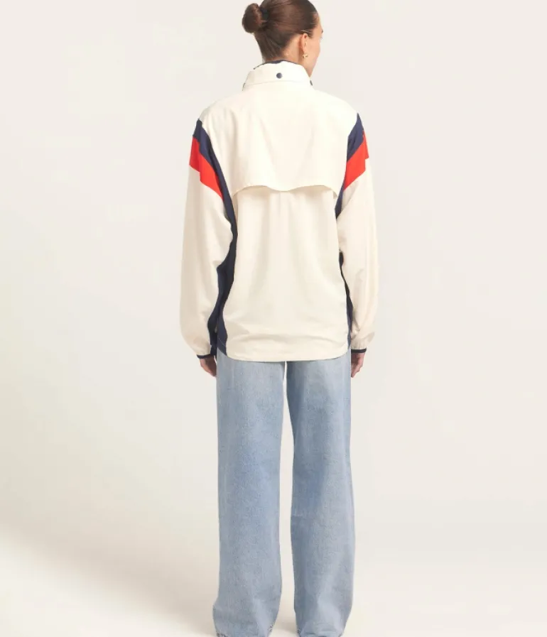 Jackets & Outerwear-Maggie Marilyn Cloud Rain Jacket in Cream