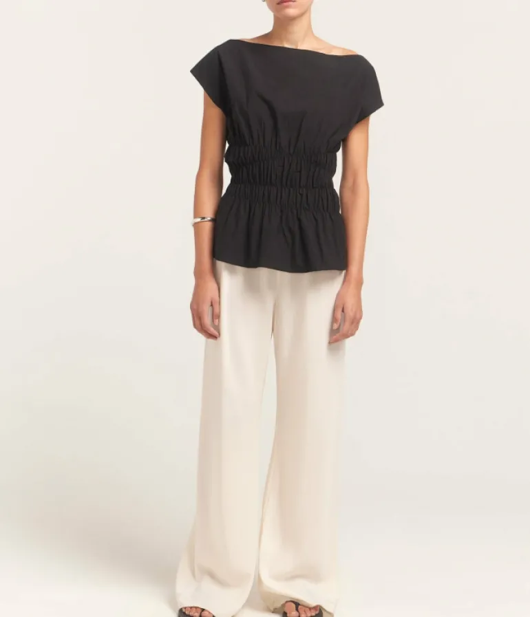 Pants-MARLE Coco Pant in Ivory
