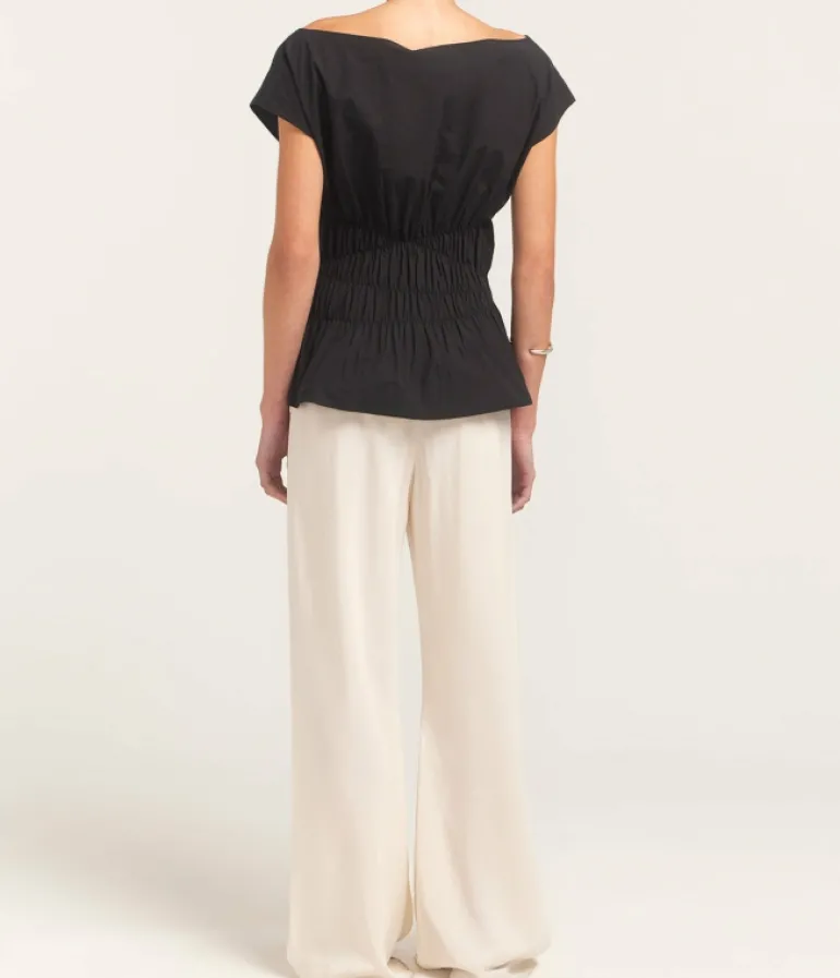 Pants-MARLE Coco Pant in Ivory