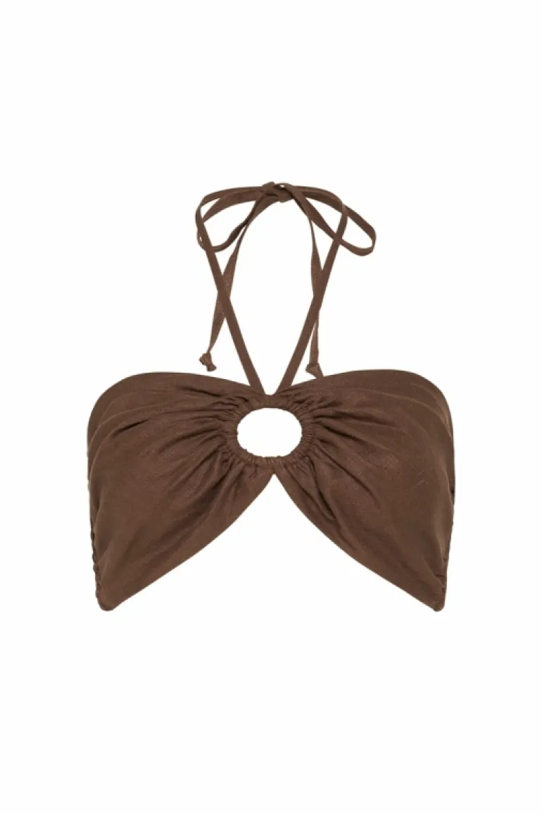 Tops-Faithfull The Brand Cyprus Top in Chocolate