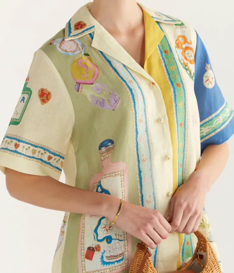 Tops-Alemais Elixir Shirt in Multi