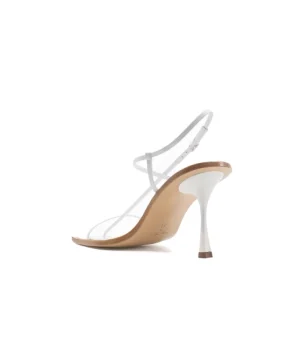 Heels & Pumps-Studio Amelia Filament Cross Over Heel in White