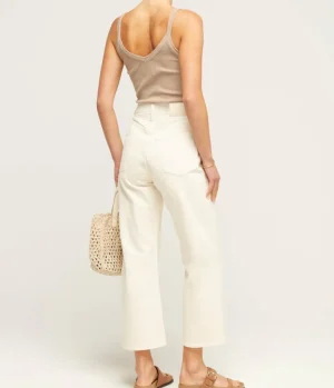 Denim-Citizens of Humanity Gaucho Vintage Wide Leg in Cream