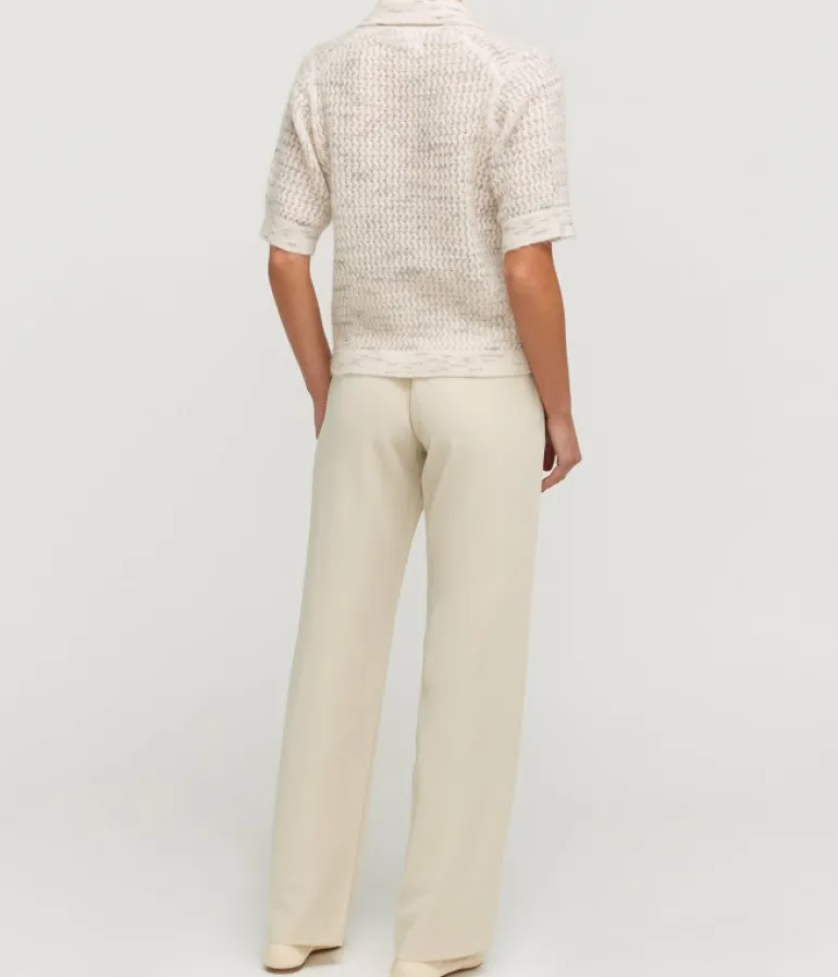 Pants-Samsoe Samsoe Hoys Straight Pants in Quicksand