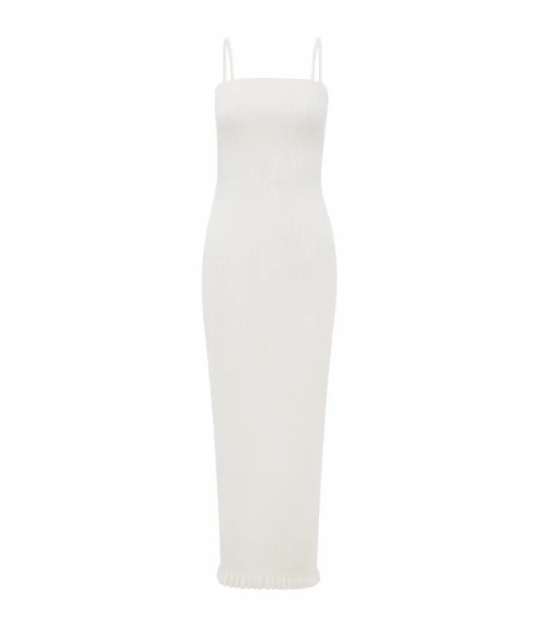 Dresses-Posse Iris Dress in Bone