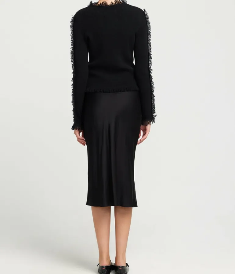 Knitwear-Lisa Yang Jade Sweater in Black
