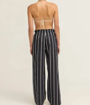 Pants-Yaitte Janeiro Trouser in Black and Tofu