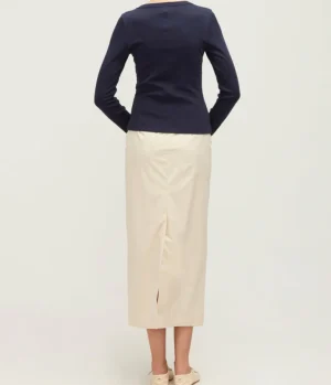 T-shirts & Tanks-Flore Flore Jill Long Sleeve Tee in Navy