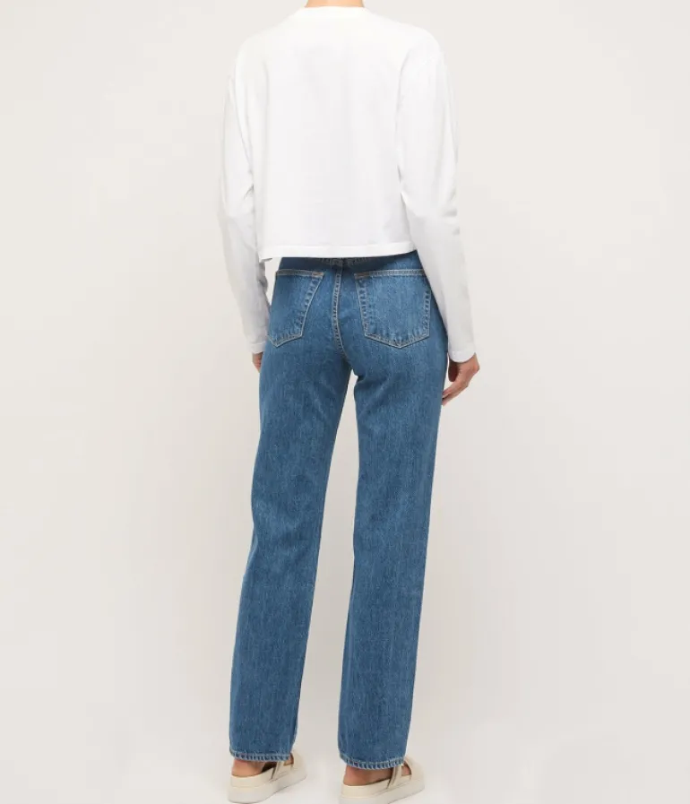 Denim-SLVRLAKE London High Rise Straight in Sweet Memory