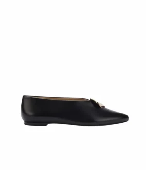 Flat Shoes-Mercedes Castillo Luna Flat in Black