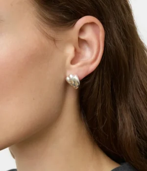 Jewellery | Earrings-Lie Studio Magda Earrings in Silver