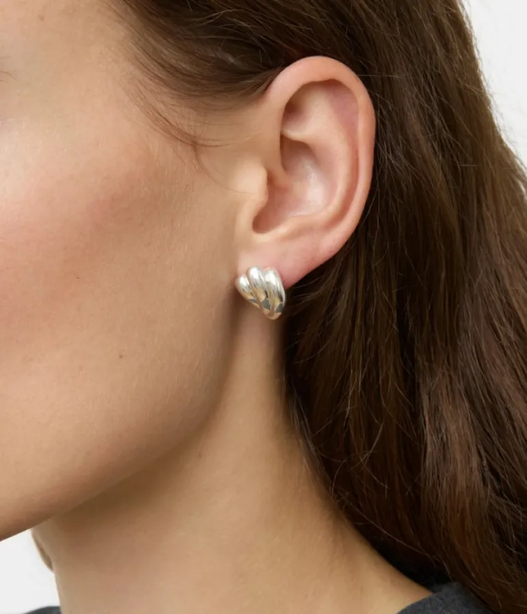 Jewellery | Earrings-Lie Studio Magda Earrings in Silver