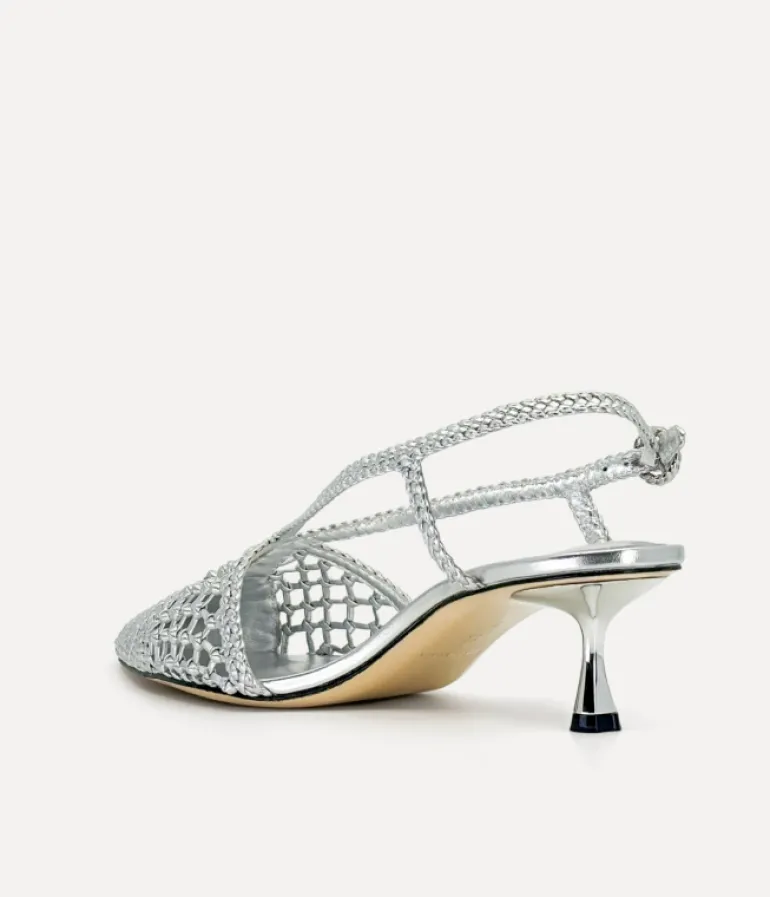 Heels & Pumps-Studio Amelia Nexus 50 Heel in Silver