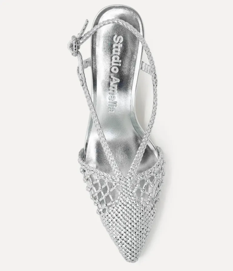 Heels & Pumps-Studio Amelia Nexus 50 Heel in Silver