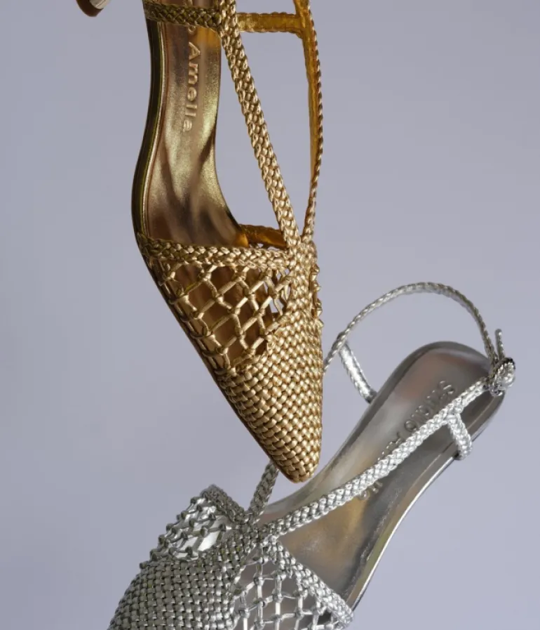 Heels & Pumps-Studio Amelia Nexus 50 Heel in Silver