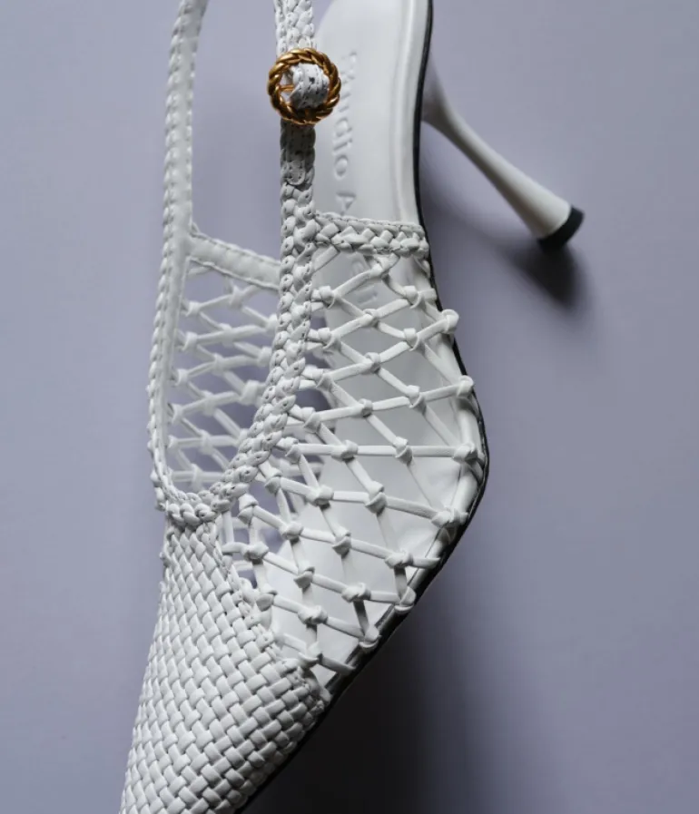 Heels & Pumps-Studio Amelia Nexus 90 Heel in White