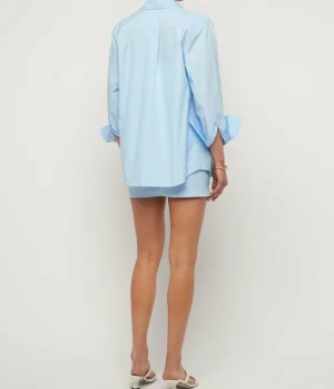 Tops-Yaitte Puglia Classic Shirt in Blue