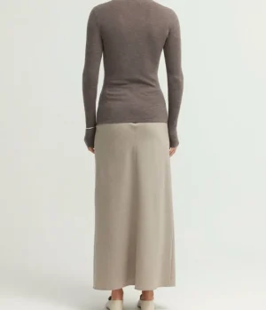 Skirts-A.Emery Riva Bias Skirt in Almond