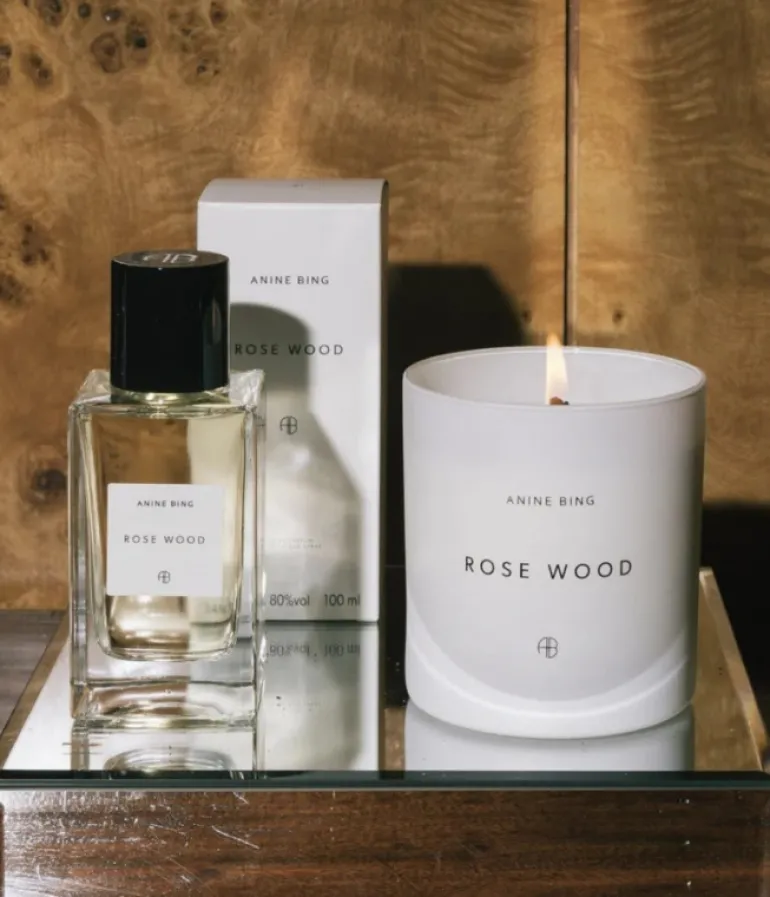 Mode Living-Anine Bing Rose Wood Candle