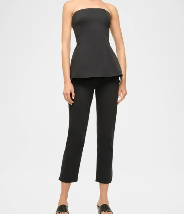 Tops-Staud Silvia Top in Black