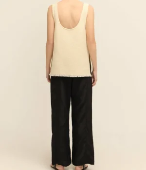Tops-A.Emery Sloane Cotton Tank in Natural