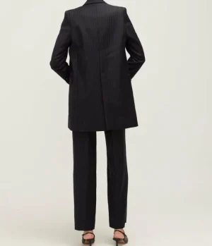 Pants-Beare Park Slouch Straight Leg Trouser in Navy