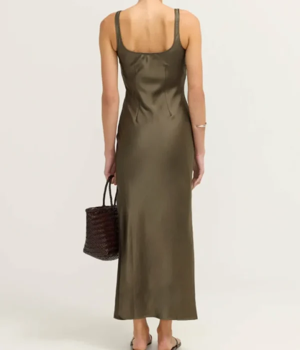Dresses-Samsoe Samsoe Sunna Slip Dress in Bungee Cord