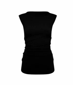 Tops-Friends with Frank The Harlow Top in Black