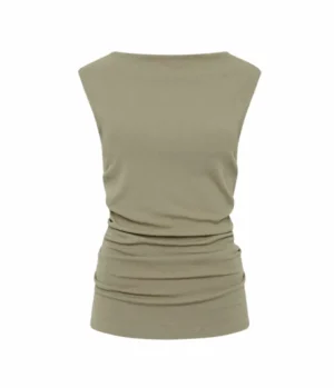 Tops-Friends with Frank The Harlow Top in Sage