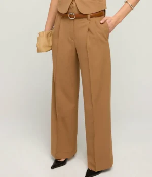 Pants-Beaufille Ulla Tailored Trouser in Camel