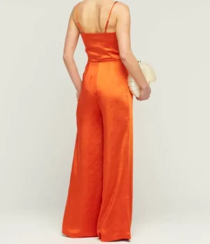 Pants-Cult Gaia Valencia High Waisted Pant in Madeira