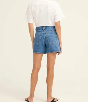 Denim-SLVRLAKE Walker Short in Sweet Memory
